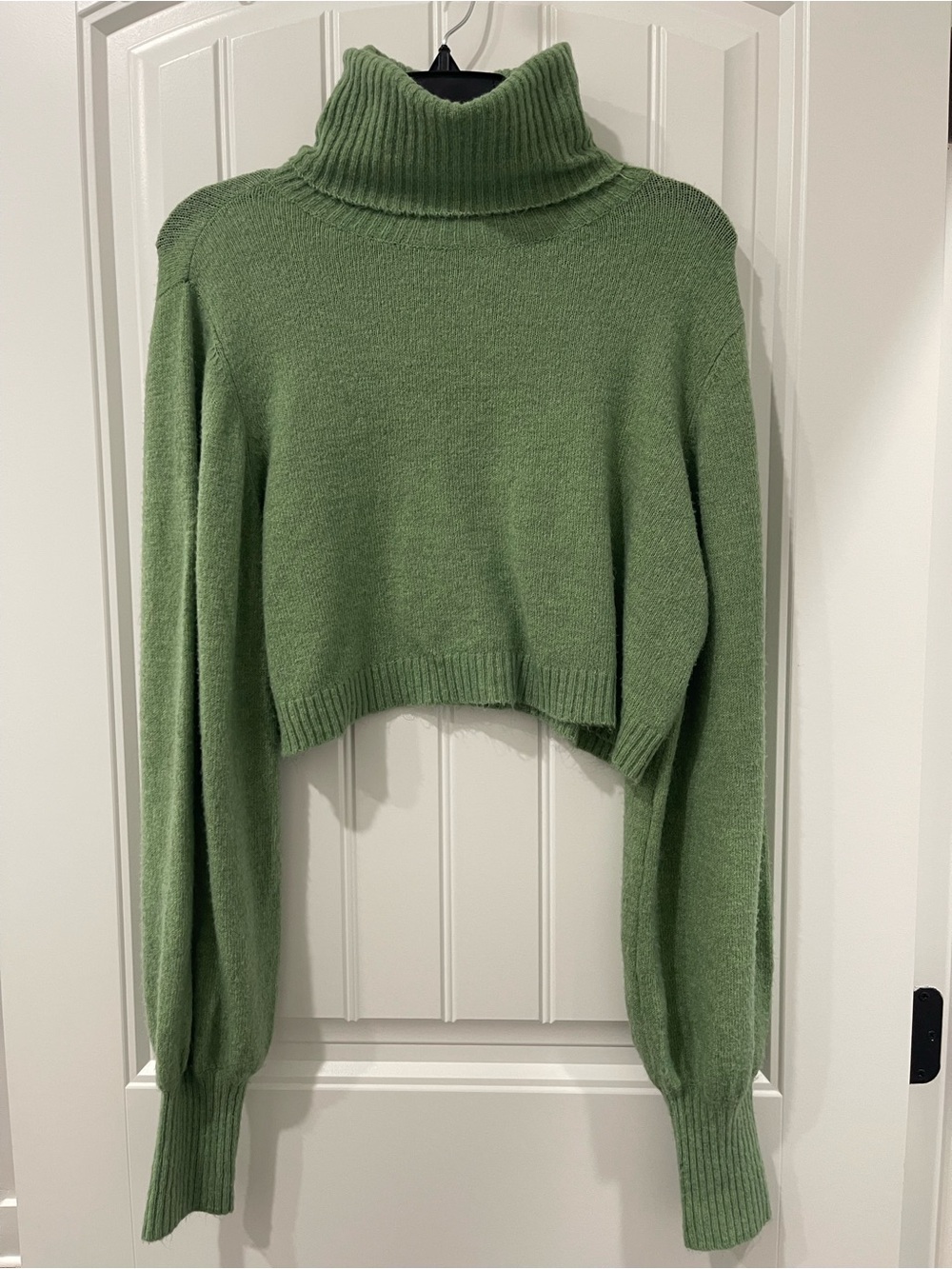 Princess Polly Cropped Turtleneck Sweater | Size 4